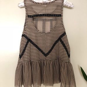 Free People peplum top